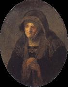 Rembrandt, The artist-s mother as the prophetess Hannah
